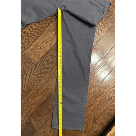 Buffalo David Bitton Men's Straight Six Jeans W32 L30 Gray Authentic‎ Casual - Picture 11 of 12